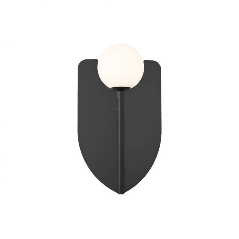 Φωτιστικό Τοίχου Μαύρο 1xG9 Fedora - Viokef