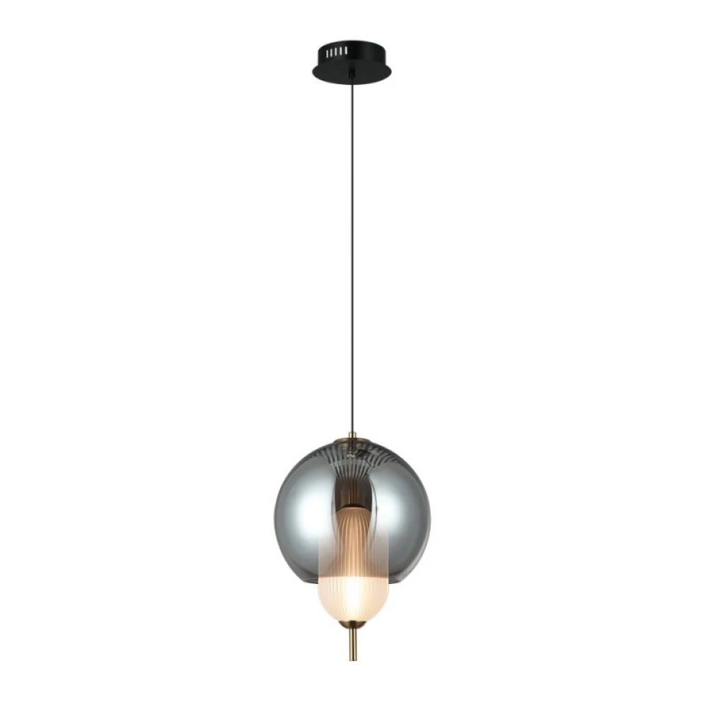 LED Κρεμαστό Φωτιστικό Μονόφωτο Φυμέ 9W Adol - Viokef