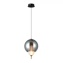 LED Κρεμαστό Φωτιστικό Μονόφωτο Φυμέ 9W Adol - Viokef
