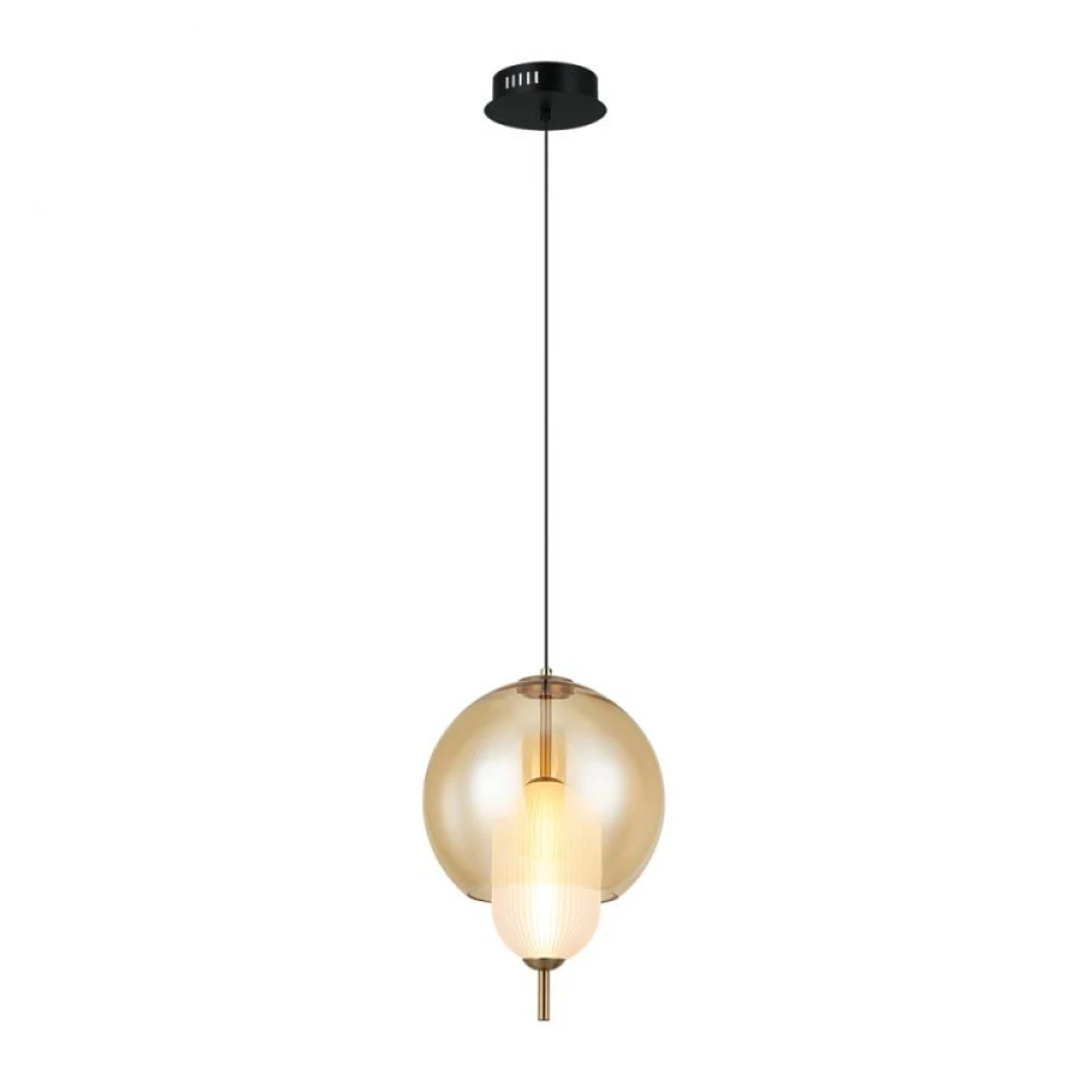 LED Κρεμαστό Φωτιστικό Μονόφωτο Μελί 9W Adol - Viokef