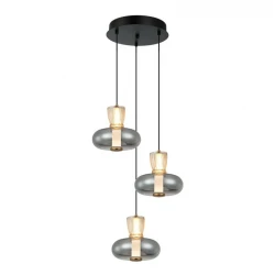 LED Κρεμαστό Φωτιστικό 3/Φωτο 23W Sirel - Viokef