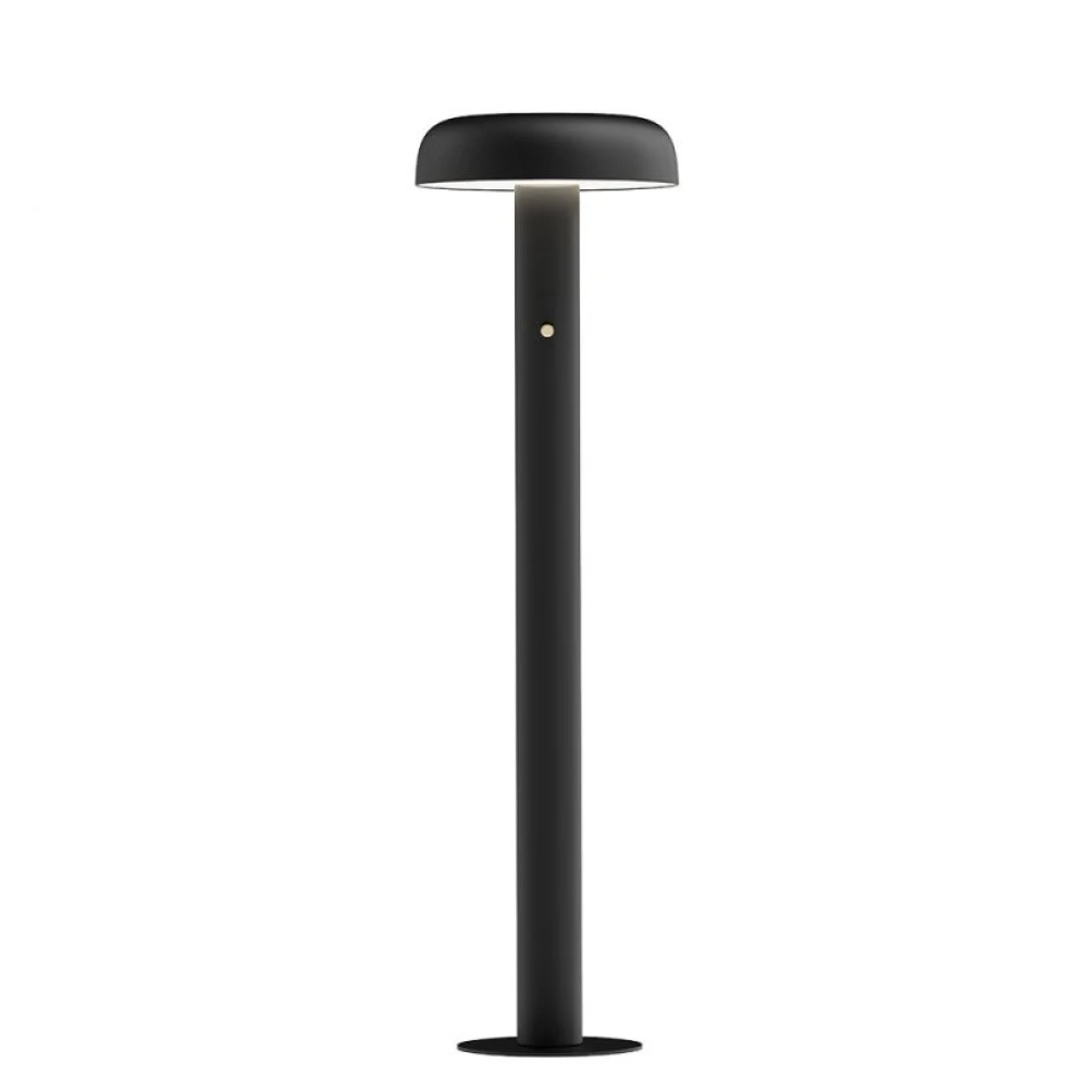 LED Φωτιστικό Δαπέδου Μαύρο 28W CRI93 Deva - VIOKEF