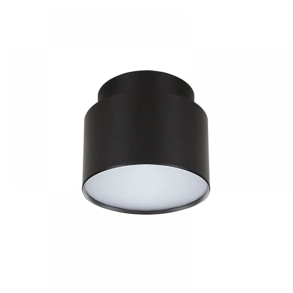 LED Φωτιστικό Οροφής Μαύρο 8.2W D:90 Gabi