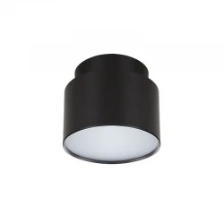 LED Φωτιστικό Οροφής Μαύρο 8.2W D:90 Gabi