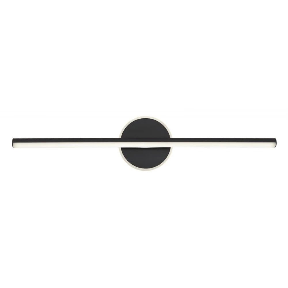 LED Φωτιστικό Τοίχου Μαύρο 11W IP44 Camelia - Viokef