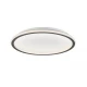 LED Πλαφονιέρα Αλουμινίου Λευκή-Μαύρη D:500 45W ARLA - VIOKEF