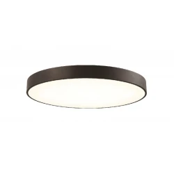Πλαφονιέρα Μαύρη 41W D:500 Madison - Viokef