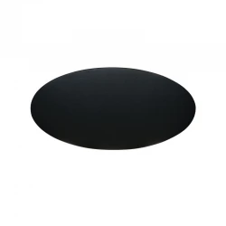 LED Απλίκα Αλουμινίου Μαύρη 6W IP54 Oval Smooth Viokef