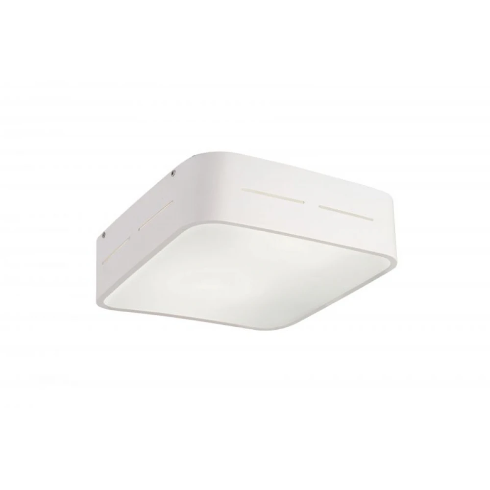 Πλαφονιέρα Λευκή 280X280 2xE27 Terry - Viokef