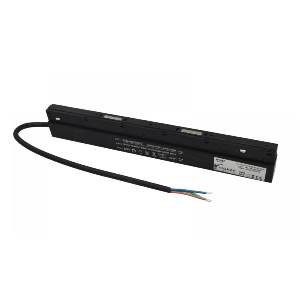 Τροφοδοτικό Μαγνητικής Ράγας On-rail 48VDC, 200W - Viokef