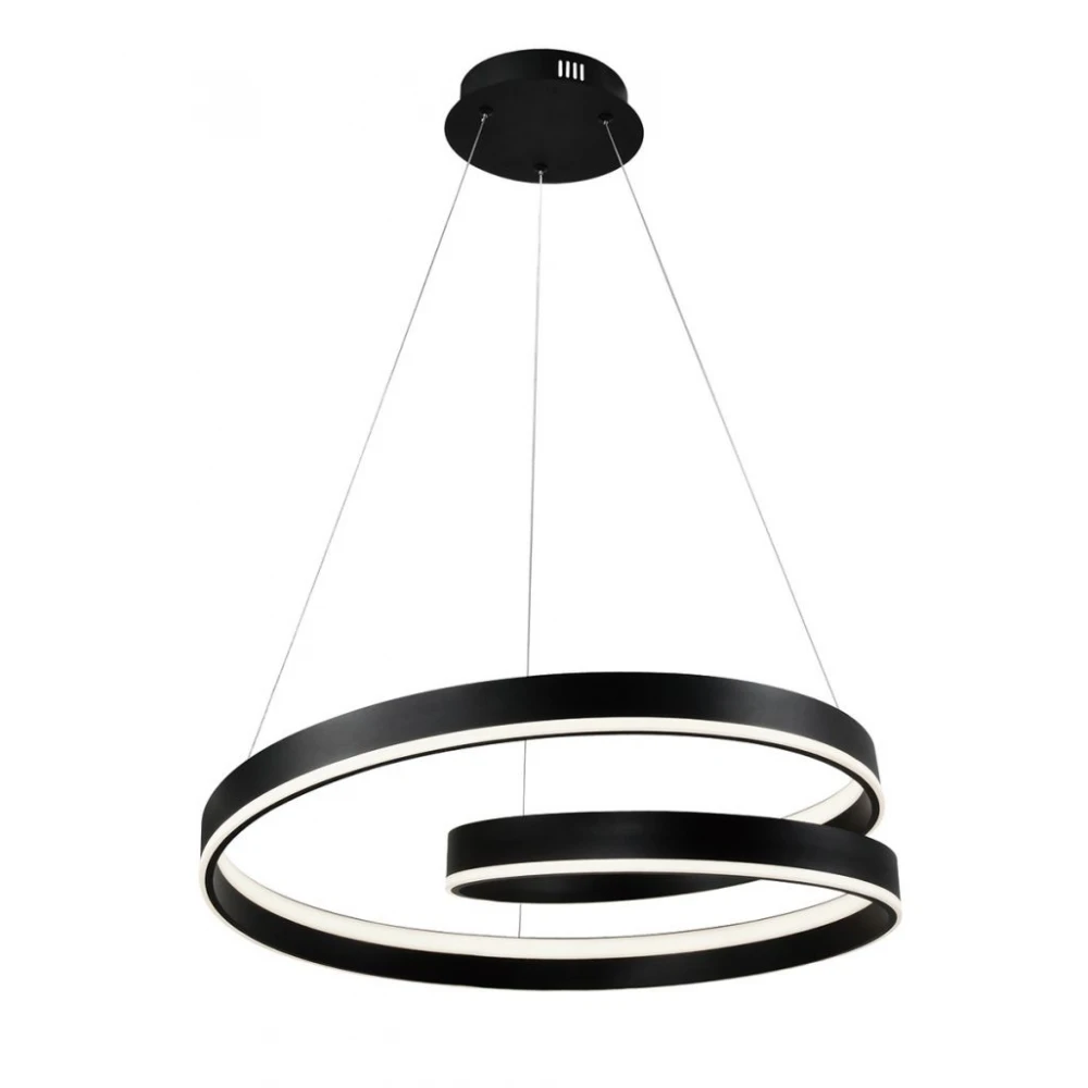 Κρεμαστό Φωτιστικό Μαύρο Capri LED 59W Viokef
