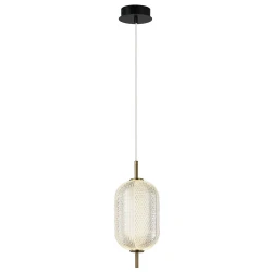 LED Κρεμαστό Φωτιστικό Μονόφωτο Ακρυλικό 11W Pellucid - Viokef