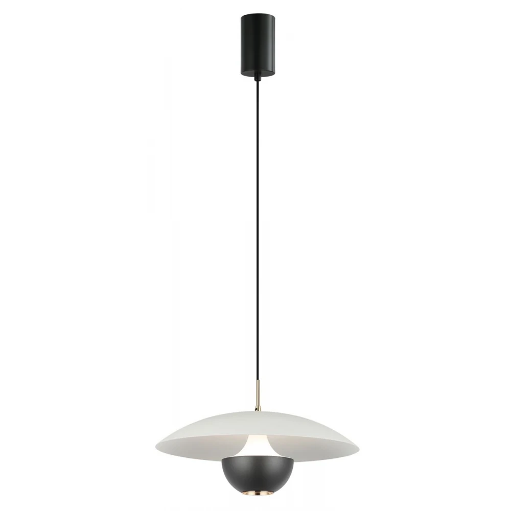 LED Κρεμαστό Φωτιστικό Γκρι 9W Valia - Viokef