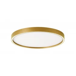 LED Πλαφονιέρα Χρυσή D:500 38W 3000K/4000K CCT Triac Dimmable Vanessa - Viokef