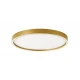 LED Πλαφονιέρα Χρυσή D:500 38W 3000K/4000K CCT Triac Dimmable Vanessa - Viokef