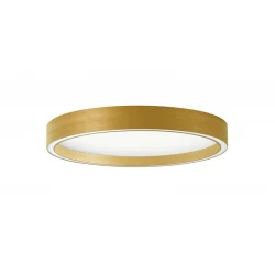 LED Πλαφονιέρα Χρυσή D:400 30W 3000K/4000K CCT Triac Dimmable Vanessa - Viokef