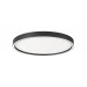 LED Πλαφονιέρα Μαύρη D:500 38W 3000K/4000K CCT Triac Dimmable Vanessa - Viokef