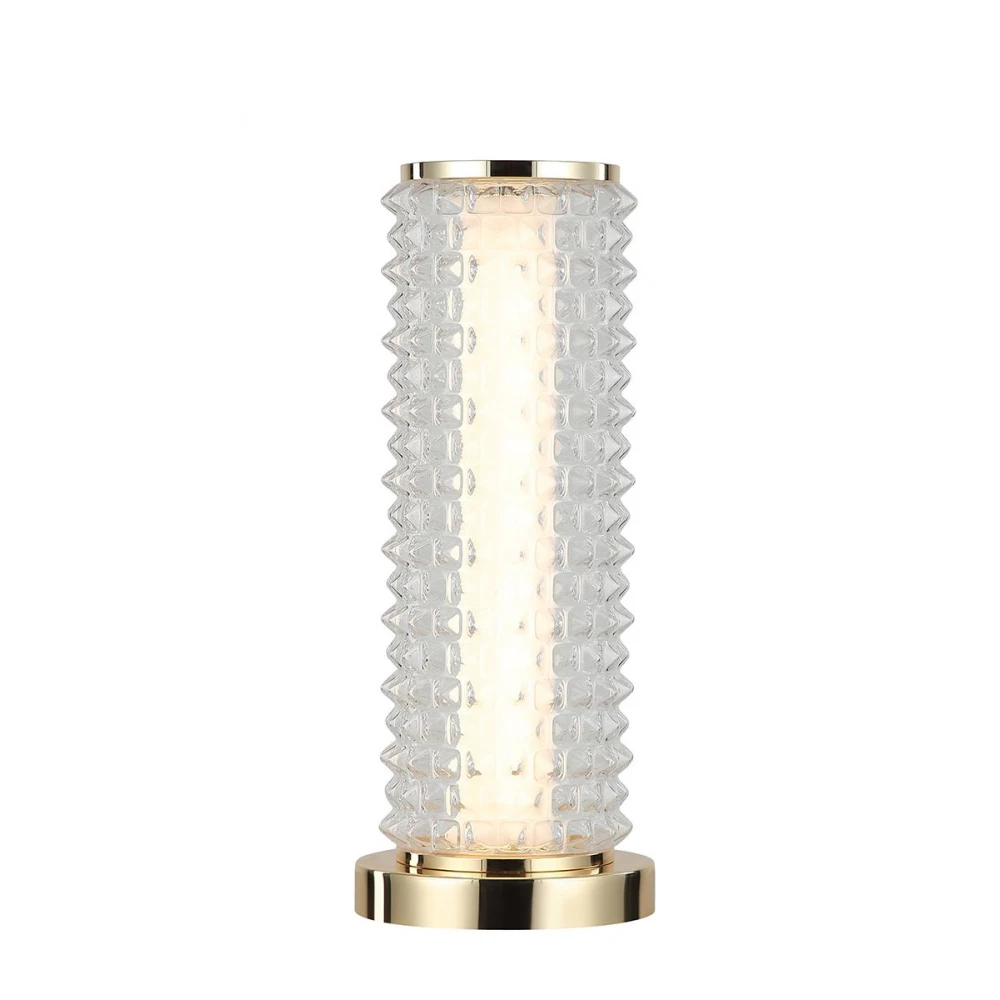 LED Επιτραπέζιο Φωτιστικό Από Γυαλί 19W Irma - Viokef