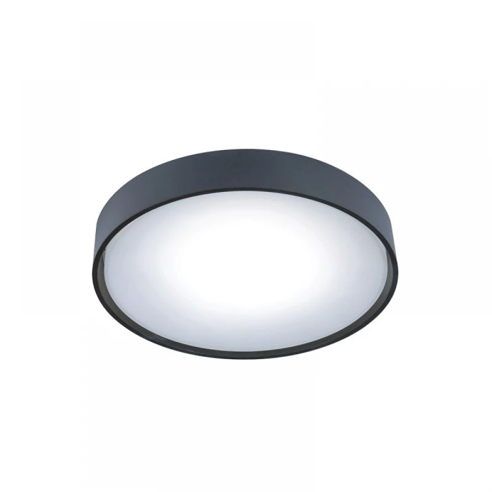 Φωτιστικό Οροφής Ανθρακί 10W IP65 Ibiza - Viokef