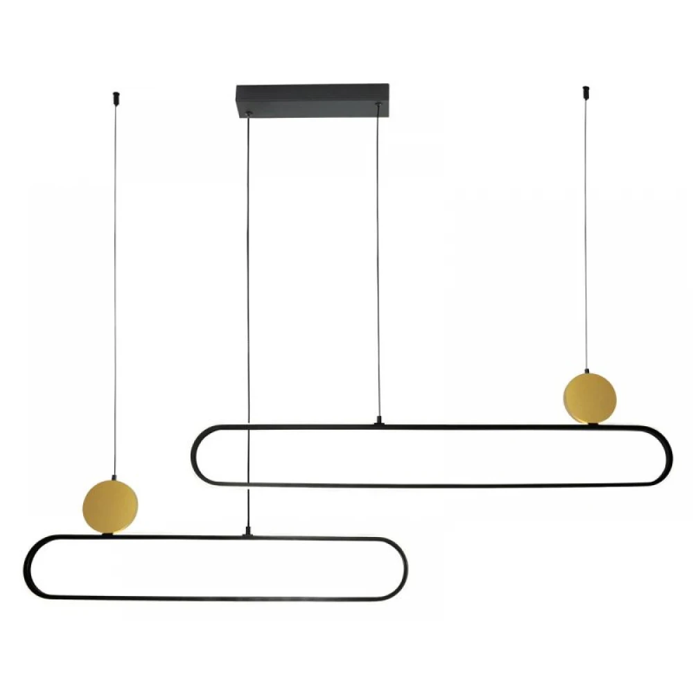 LED Κρεμαστό Φωτιστικό Ράγα 48W Naomi - Viokef