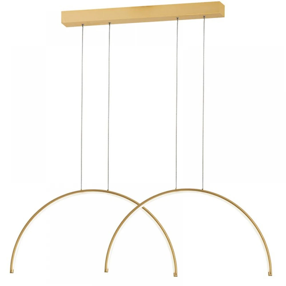 LED Κρεμαστό Φωτιστικό Ράγα 39W Megan - Viokef