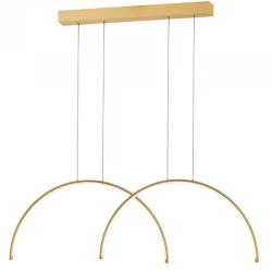 LED Κρεμαστό Φωτιστικό Ράγα 39W Megan - Viokef