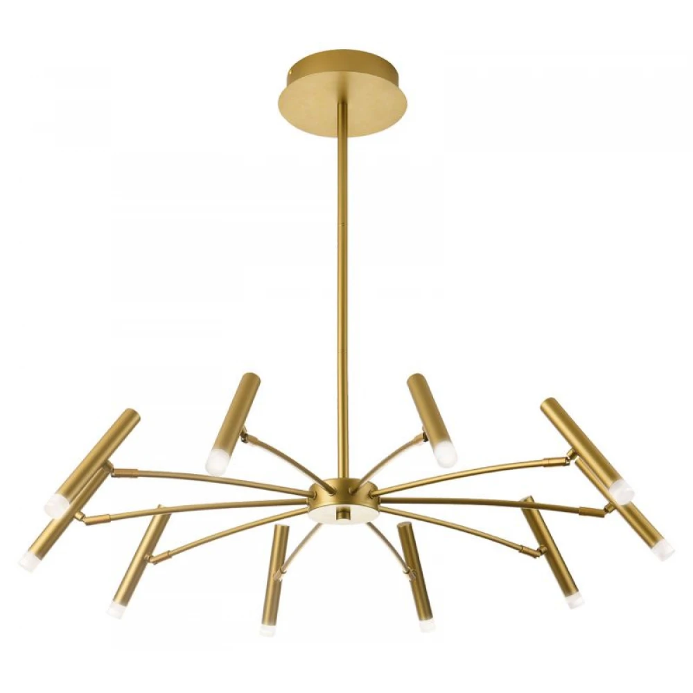 LED Κρεμαστό Φωτιστικό Χρυσό 50W Secret - Viokef