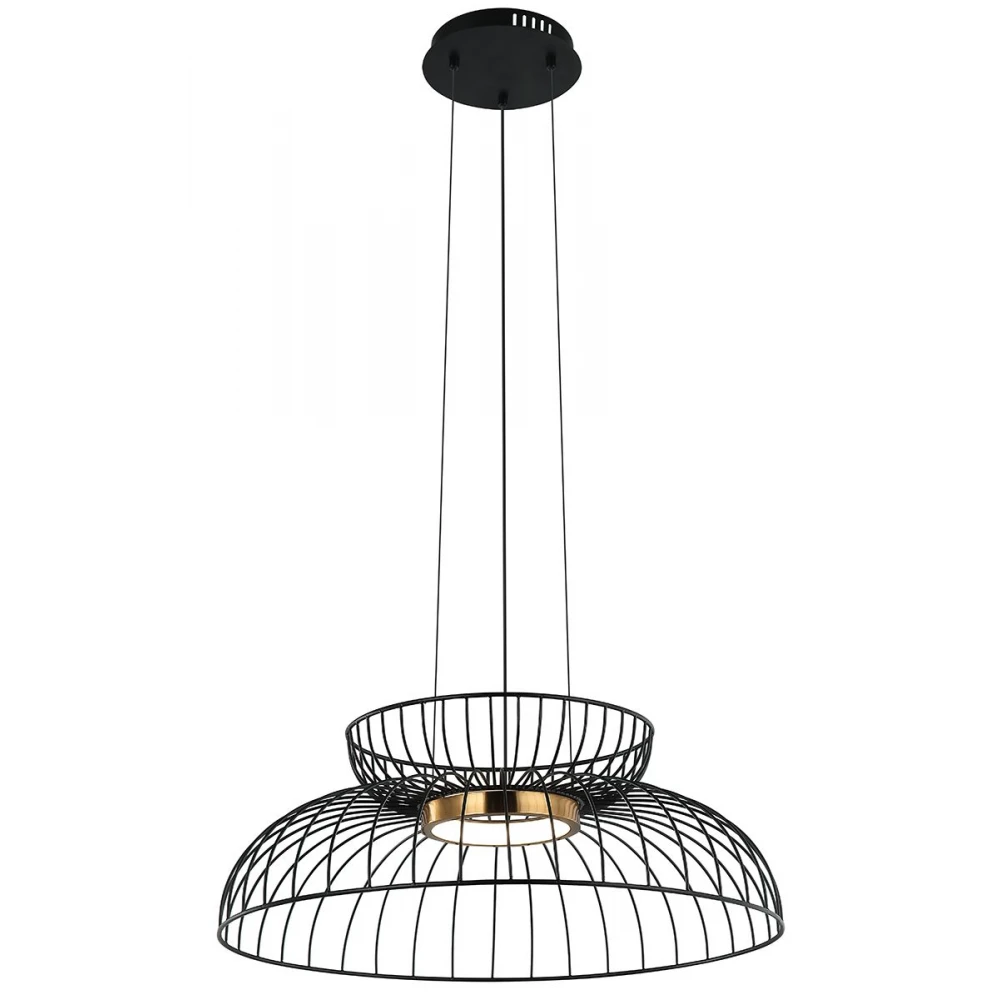 LED Κρεμαστό Φωτιστικό Μονόφωτο D:500 9W Igor - Viokef