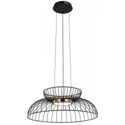 LED Κρεμαστό Φωτιστικό Μονόφωτο D:500 9W Igor - Viokef