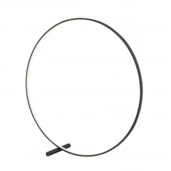 Φωτιστικό Δαπέδου Μαύρο LED 35W Circle - Viokef