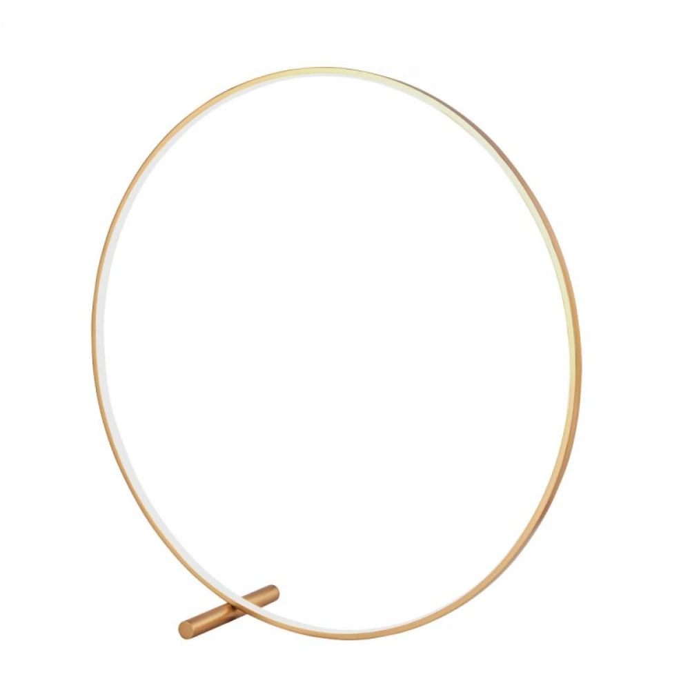 Φωτιστικό Δαπέδου Χρυσό LED 35W Circle - Viokef