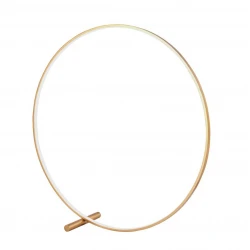 Φωτιστικό Δαπέδου Χρυσό LED 35W Circle - Viokef
