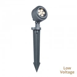 Στήλος Κήπου με Καρφί D:90 7W 24VDC Ridox - Viokef