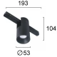 Χωνευτό Σποτ Track 7W Magnetic 3000K (Dimmable)  - VIOKEF
