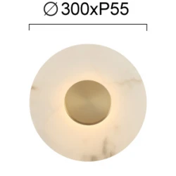 Φωτιστικό Τοίχου Οξυντέ Allison 9W Viokef