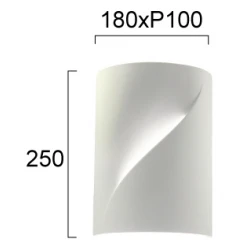 LED Απλίκα Σε Λευκή Αποχρώση  2 x Max10W Ε14 IP20 Blanc - Viokef