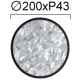 Φωτιστικό Τοίχου Μαύρο Doretta 8W 3000K Viokef
