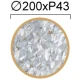 Φωτιστικό Τοίχου Χρυσό Doretta 8W 3000K Viokef