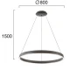 Κρεμαστό Φωτιστικό 53W D:800 3000K/4000K with CCT Venus VIOKEF