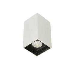 LED Σποτ Οροφής Σε Λευκό SQUARE L:76 X H:150 12W GLAM- Viokef