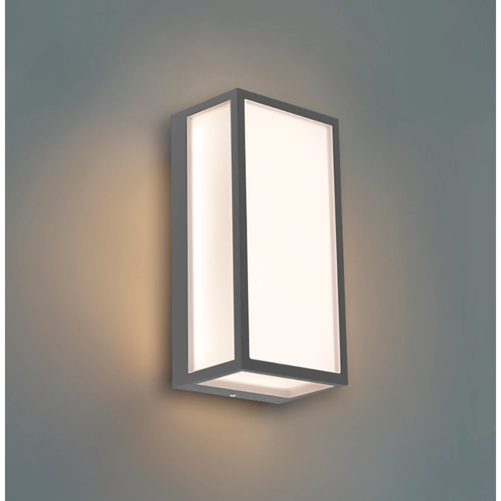 LED Απλίκα Εξωτερικού Χώρου Ανθρακί 10W IP54 Sonder - VIOKEF