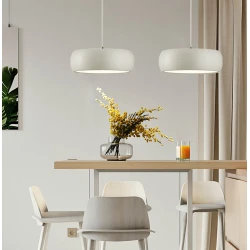 LED Κρεμαστό Φωτιστικό Σε Λευκό Χρώμα 24W 2400Lm 3000K SALI - Viokef