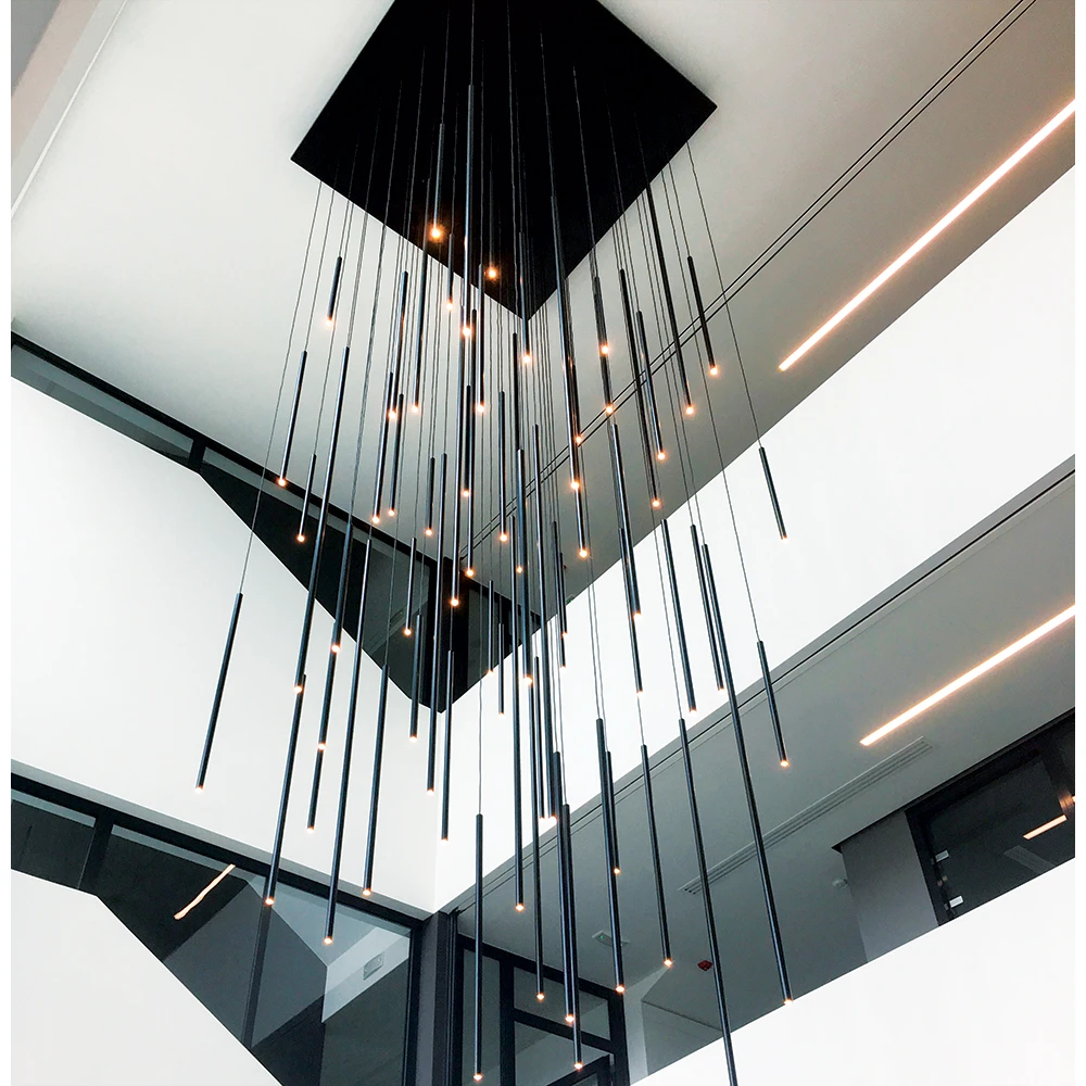 LED Κρεμαστό Φωτιστικό Σε Μαύρο Χρώμα 3W 3000K Duct - Viokef