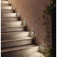 Aπλίκα Aνθρακί Square LED 3W IP65 L:120 Cop - Viokef