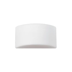 Απλίκα Από Οπάλ Σατινάτο Γυαλί Και Λευκή Μεταλλική Βάση Best VIOKEF