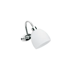 Μοντέρνο Φωτιστικό Μπάνιου E14 Χρώμιο 10x10εκ. Niobe VIOKEF