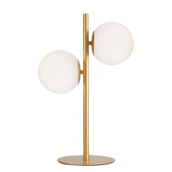 Φωτιστικό Επιτραπέζιο Χρυσό 1xE14 Nefeli Viokef