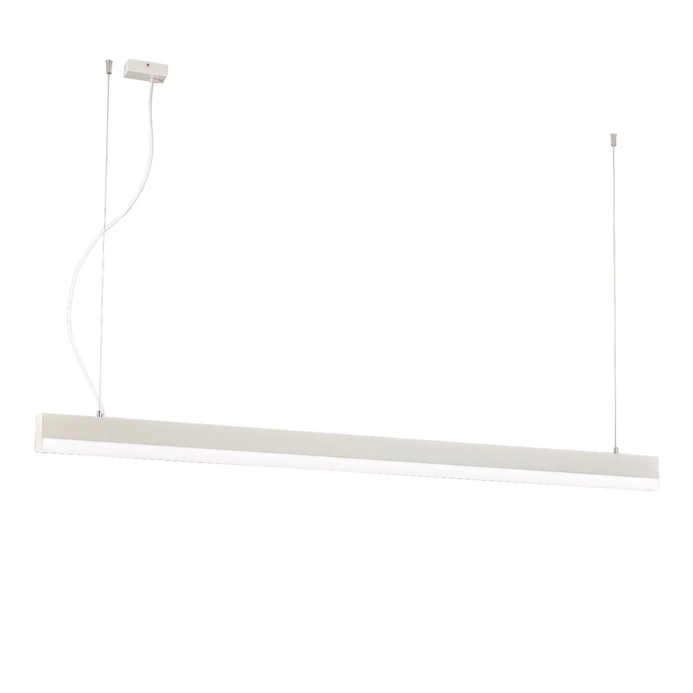 Κρεμαστό Γραμμικό Φωτιστικό Με LED 40W 3000K Σε Λευκό Χρώμα Aria VIOKEF