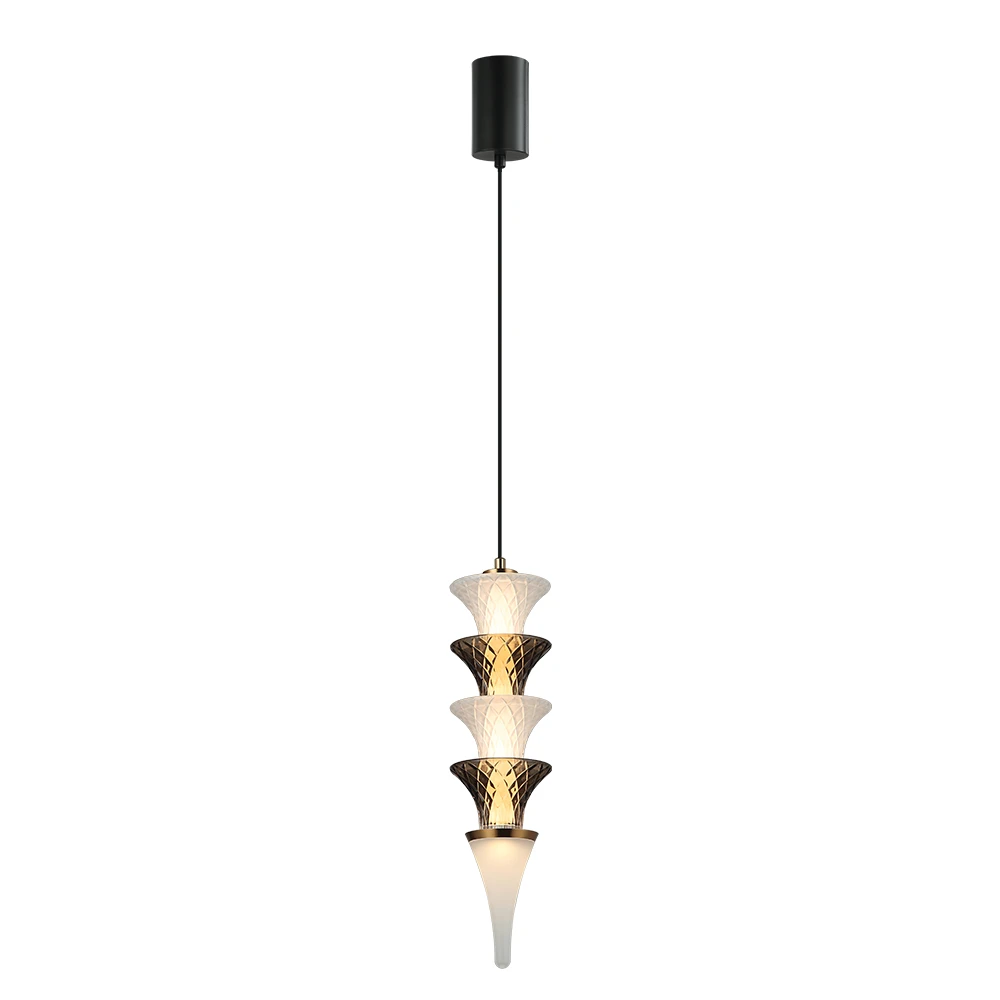 LED Κρεμαστό Φωτιστικό Μονόφωτο 12W h:435 Venera - Viokef