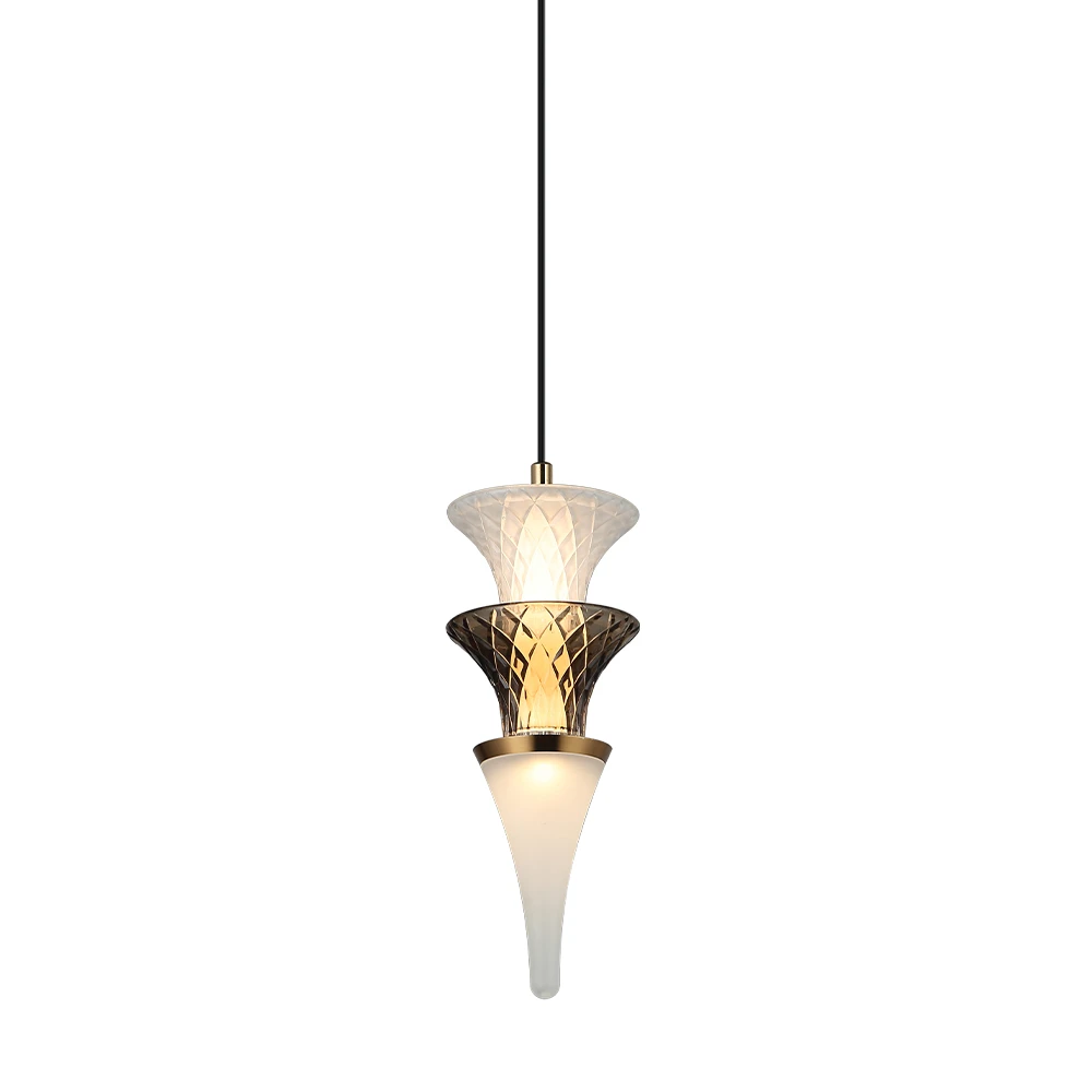 LED Κρεμαστό Φωτιστικό Μονόφωτο 7W h:295 Venera - Viokef
